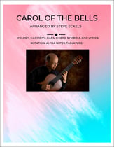 Carol of the Bells Guitar and Fretted sheet music cover